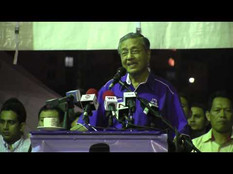 Ceramah Tun Dr Mahathir Mohamad di Presint 9, Putrajaya, 27 April 2013