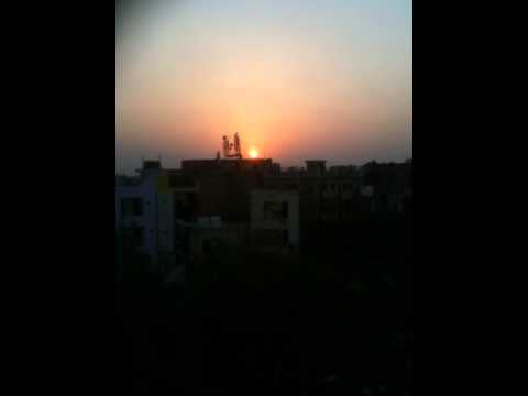 Wonderful Sunset in Delhi - Incredible India - New Delhi Tourism