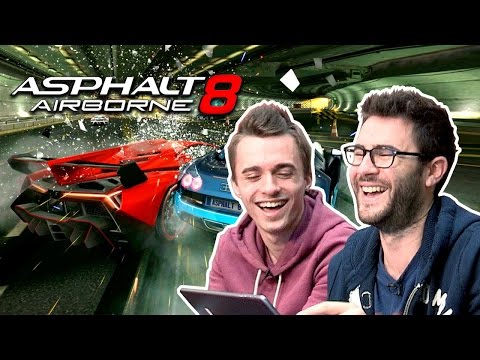 Squeezie VS Cyprien sur Asphalt 8 !