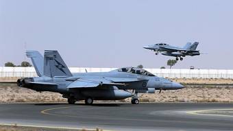 RAAF in first strikes in Iraq
