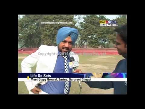 Life on sets of 'Jatt James Bond' | Gippy Grewal | Gurpreet Guggi | Interview