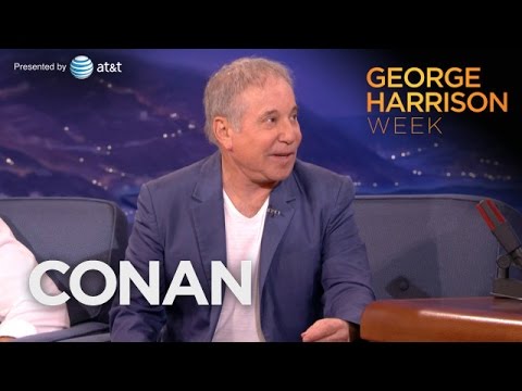 Paul Simon's Memories Of George Harrison  - CONAN on TBS