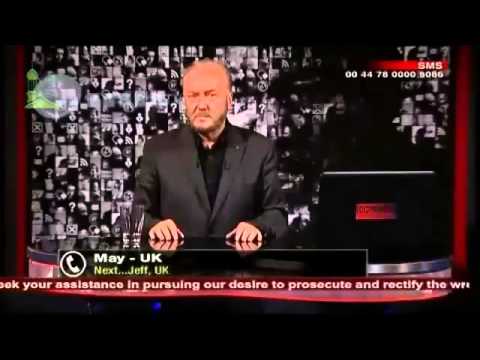 A Sunni Woman caller tell the truth about House of Saud, Saudia Arabia at George Galloway Show