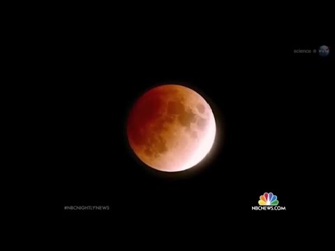 Blood Moon Total Lunar Eclipse' Red Moon Oct 08, 2014 | VIDEO