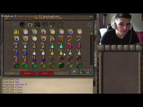 Runescape Bank Video | Gross Gore | Runescape Commentary 2007 Scape