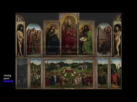 Van Eyck, Ghent Altarpiece, completed 1432 (closed)