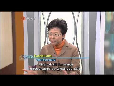 ATV World Newsline with Carrie Lam   26Jan2014