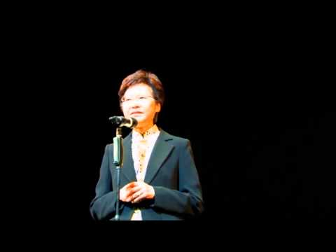 Speech by Carrie Lam 林鄭月娥致辭 - SFCC Variety Show 2013 - 嘉諾撒聖方濟各書院校舍重建籌款晚會