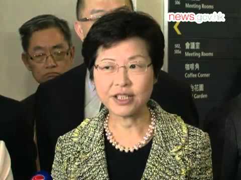 Hong Kong CS Carrie Lam: Reform discussion constructive