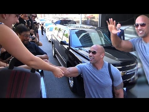 We Got The Rock on the TMZ Tour!!