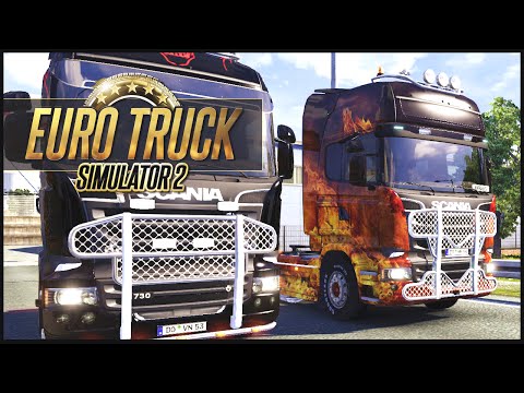 Euro Truck Simulator 2 MP w/ DaSquirrelsNuts - UK to PL - Part 2