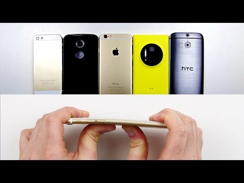 iPhone 6 Bend Test + HTC One M8, Moto X, Others