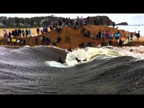 Avoca Lake Surfing April 2011