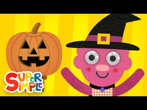 Can You Make A Happy Face? | Halloween Song | Super Simple Songs