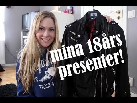 Mina 18års presenter♥