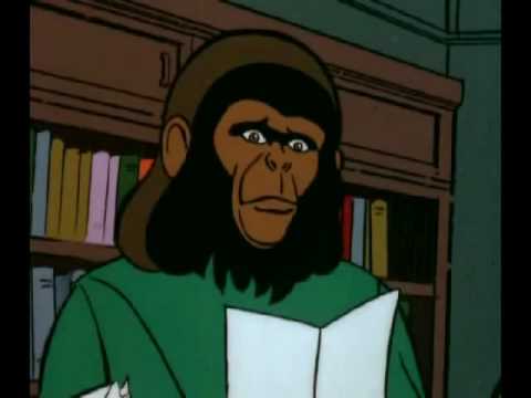 006 Part 1 Planet of the Apes Cartoon Screaming Wings Episode 006