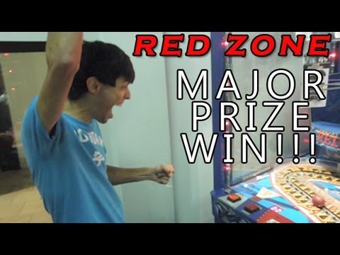 Major Prize WIN!!! - Red Zone Arcade Game