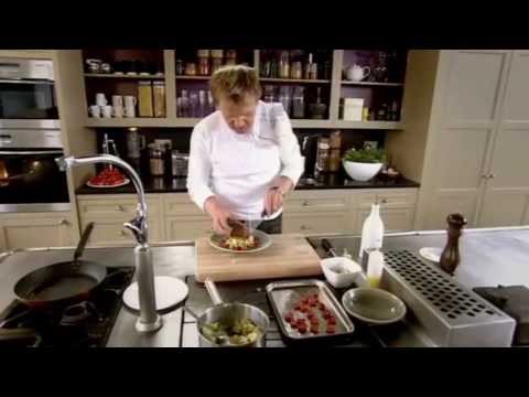 Gordon Ramsay's Crispy Salmon Recipe HD