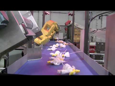 Robotic Bottling Automation Line