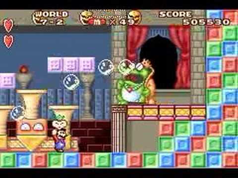 Super Mario Advance : SMB 2 Boss World 7-2 : Wart (no damage)