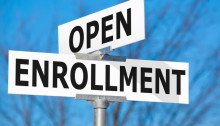 open enrollment sign