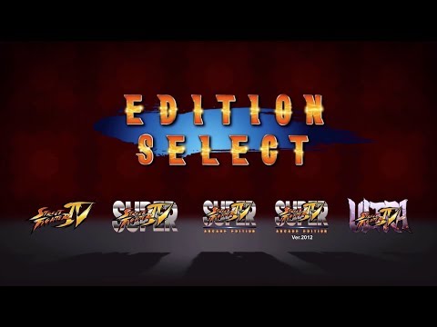 Ultra Street Fighter IV Edition Select Trailer