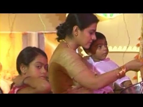 Kajol SPOTTED with kids Nysa & Yug Devgn @ Durga Pooja