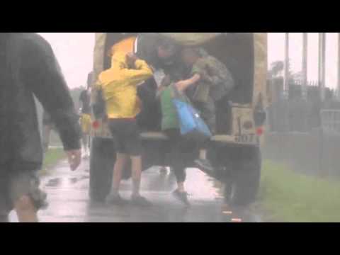 Raw Video: Isaac Lashes Plaquemines Parish