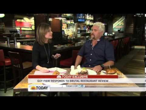 Guy Fieri Restaurant: Bad Review GREAT Promotion Opportunity