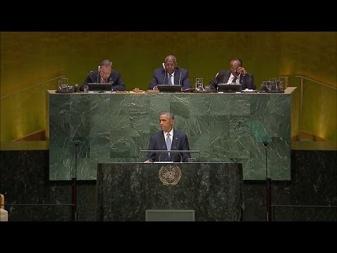 Obama speaks about Ebola at U.N.