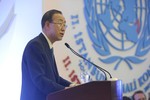 Secretary-General Ban Ki-moon addresses the II Istanbul Conference on Somalia, “Preparing for Somalia’s Future: Goals for 2015”, co-organized by the UN and the Turkish Government.