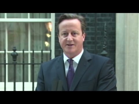 Cameron 'delighted' with Scotland vote