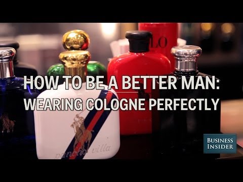 How To Put On Cologne The Right Way