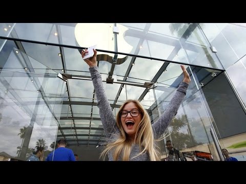 First in line for iPhone 6 - The Story