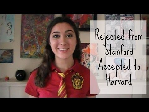 Rejected from Stanford, Accepted to Harvard