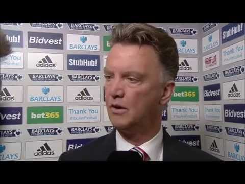 Sunderland Vs Manchester United 1-1 - Louis Van Gaal On Angel Di Maria & Arturo Vidal - [HD]