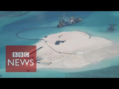 Is China building on disputed Spratly Islands reefs? BBC News