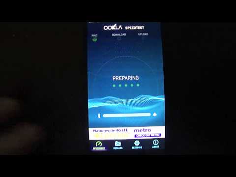 Cricket Wireless LTE Speed Test