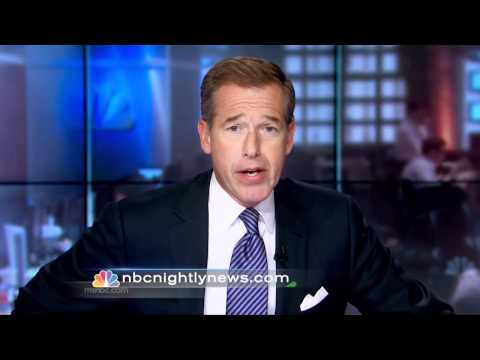 Fire Alarm goes off on NBC Nightly News