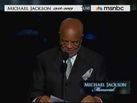 Michael Jackson Memorial Service - Berry Gordy Eulogy