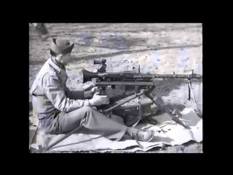 Nazi Small Arms of WWII  Mauser K98, MP40, MG34, MG42— US Military Training Film