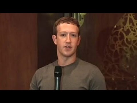 Facebook's Mark Zuckerberg Q&A with the media in India