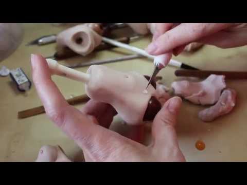 Sculpting a Ball-Jointed Doll Torso (BJD) from Polymer Clay - SculptUniversity.com