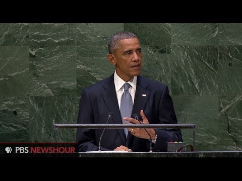 Obama takes Russia, Syria to task in UN speech