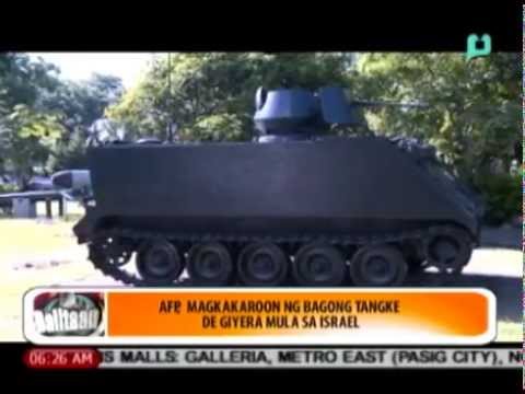 [Balitaan] AFP, magkakaroon ng bagong tangke de giyera mula sa Israel [06|25|14]