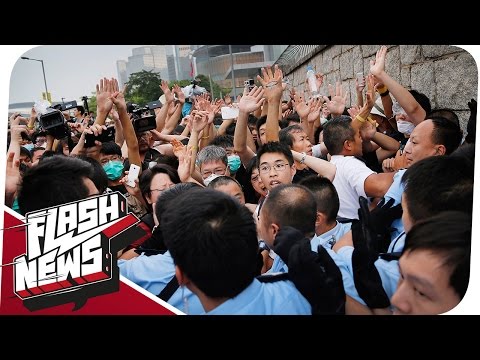 Occupy Hongkong und Google streicht Teaser! - FLASH NEWS