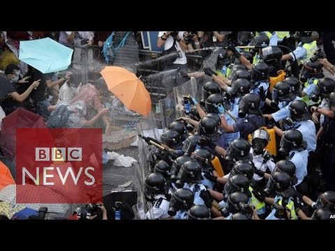 Hong Kong protests: Occupy Central row in 60 seconds - BBC News- BBC News