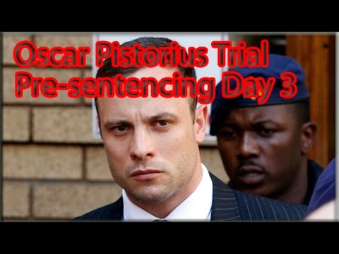 Oscar Pistorius Pre-Sentencing Arguments: Wednesday 15 October 2014, Session 2