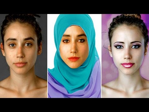 22 Countries Photoshopped One Woman To Be 