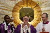 Francis celebrates Mass at the Church of St Gregory the Great in Rome (CNS)